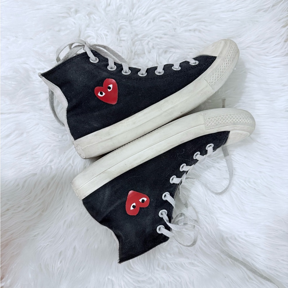 Comme des Garcons Play High-Top Sneakers